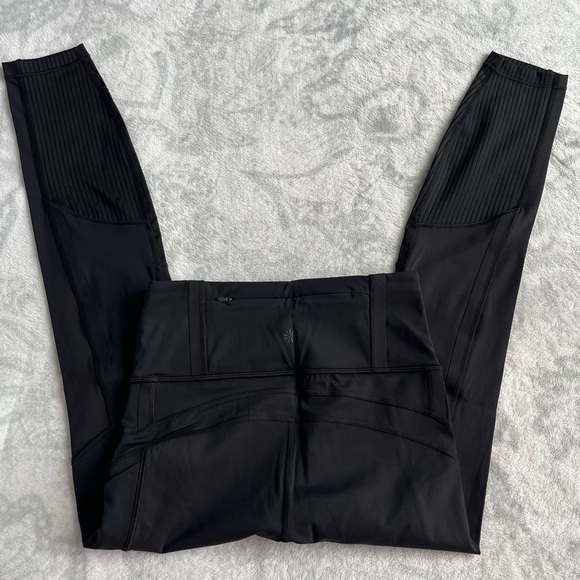 ATHLETA Vitality Rib 7/8 Tight Black NWT - Picture 7 of 11